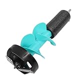 SEAFRONT Elektrisches Eisbohrer-Set, Schlagfester Eisbohrer mit 6-Zoll-Blatt und Positionierer für...