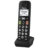 Panasonic KX-TGUA10EXB zusätzliches Mobilteil für Digitale Schnurlostelefone KX-TGU130/KX-TGU110,...