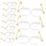 UPKOCH 10 Stk Leuchtende Brille Für Halloween Weihnachten Süße Brille Weihnachtsfeier Blinkende...