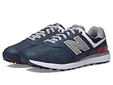 New Balance Herren 574 Greens V2 Golfschuh, Marineblau, 47.5 EU