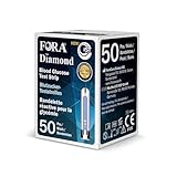 FORA Diamond Blutzucker-Teststreifen 50 Stück | Kompatibel mit FORA Diamond GD50 & DM10