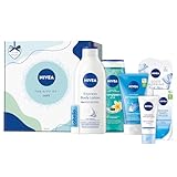 NIVEA The Gift of Care Geschenkset, Geschenk für Frauen, Geschenkbox mit Tagespflege (50 ml),...