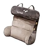 Rückenkissen Kissen für Taille mit Taschen Kissen für Rückenlehne Kopfstütze Taille Kissen...