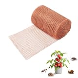 KUIRUNRX® Schneckenzaun Kupferdraht Kupfernetz Gegen Schnecken, Schneckenfalle Garten Für Anti...