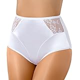 Bauchweg Unterwäsche Damen Miederslip mit Bauch-Weg-Effekt Shapewear Stark Formend Miederhose Slip...