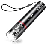 Blukar LED Taschenlampe Aufladbar, Superhelle Zoombare 2000 Lumen Mini Torch mit 4 Lichtmodi und...