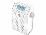 Soundmaster DAB60WE DAB+ UKW Bluetooth Badradio Steckdosenradio mit Bewegungsmelder und eingebautem...