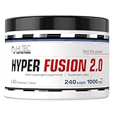 Hi Tec Nutrition - Hyperfusion 2.0 - Kreatin - 240 Kapseln - Muskelaufbau -...