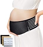 Testsieger - Schwangerschaftsgürtel - Bauchband Schwangerschaft - Schwangerschaftsgurt verstellbar...