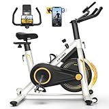 Heimtrainer Fahrrad mit App, CHAOKE Profi Ultra-Leiser Indoor-Hometrainer mit Magnetwiderstand,...