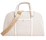 Michael Kors Travel XL Weekender Duffle Gepäcktasche, Hellcremefarben, Hellcremefarben, Medium