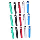 Hoement 15 Stk Mini-Clip-Taschenlampe mechanische Taschenlampe tragbare Stift-Taschenlampe...