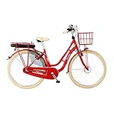 Fischer E-Bike City, CITA Retro 2.0 Elektrofahrrad für Damen und Herren, RH 48 cm, Frontmotor 32...