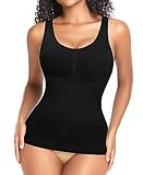 YARRCO Shape Unterhemd Damen Formende Tank Top Bauchweg Shapewear Sport Tanktop Figurformendes...