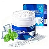 50g Zahnaufhellung Pulver, Zahnfleckenentferner und Polierer, Pulver Zahnaufhellung Booster,...