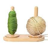 Generico Garnrollenhalter für Häkelnadeln | Garnspender mit doppeltem Kugellager, Halterung für...