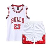 Basketball Trikot Shirt und Shorts, Erwachsene Basketball Jersey, Basketball ärmellose Anzug,...