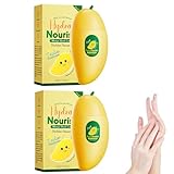 2PC Mango-Handcreme, Feuchtigkeitscreme für Trockene, Soft Hand & Nagelcreme, Hand Cream, Pflegen...