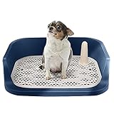 Tragbarer Toilettentrainer für drinnen und draußen -Hundetoiletten -Pee Pad Holder - Puppy...