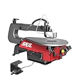 SKIL SS9503-00 Dekupiersäge mit variabler Geschwindigkeit, 1,2 A, 40,6 cm, mit Fußpedal und...