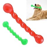 XIKTTK Hundespielzeug für Zähne 2 Pieces, Kauspielzeug Hund, Hundespielzeug Kauen Wurfstick aus...