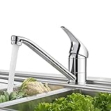 BONADE Küchenarmatur Hochdruck Wasserhahn 360° Schwenkbare Spültischarmatur Küche Armatur Chrom...
