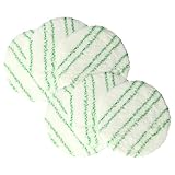 vhbw 6X Polierpad kompatibel mit Kärcher FP 303 Saugbohner - Polierscheiben-Set für Laminat Grün...