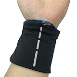 Boshiho Unisex Reißverschluss Handgelenk Tasche Runner 's Handgelenk Tasche reversibel Handgelenk...