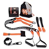 Septagon Sports® Premium Sling Trainer Set V.2024 Suspension Trainer mit Handtuch, Rucksackbeutel...