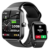 Smartwatch Herren mit Telefonfunktion Alexa Integriert - Fitnessuhr 100+ Sportmodi - Armbanduhr 1,8...