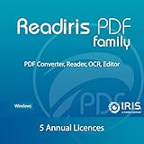 Readiris PDF Family office 365 : Professioneller software PDF Editor | 1 Jahr | 5 users | inkl. OCR...