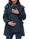 Maacie Umstands Baumwolljacke Jacke Stehkragen Wasserdichte Baumwolljacke 2025 Winter Coat...