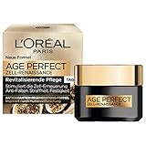 L'Oréal Paris Tagespflege, Anti-Aging Gesichtspflege zur Förderung der Zellregeneration, Mit...