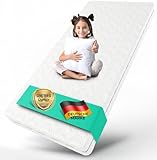 ALAVYA HOME® Kindermatratze 90x200 cm ohne Spannbettlaken 10 cm hoch I CertiPUR zertifizierter...