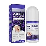 Lavendel Deo Roll-on 50ml, Sweat Anti-Transpirant Deo Roll-On, Langanhaltender Duft, Deodorants &...