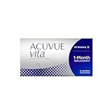 ACUVUE Vita Monatskontaktlinsen mit komfortablem Tragegefühl – Den ganzen Monat lang – -6 dpt &...