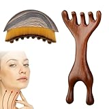 2 Stück Lymphbürsten gesicht, Massagebürste gesicht, Gesichtsbürste Für Kontur Und Jawline,...