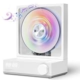 CD Player tragbar CD Player Bluetooth 5.3 RGB Leuchte CD Player klein Unterstützt AUX USB TF Karte...