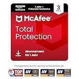 McAfee Total Protection (3 Geräte) 2025 | 15 Monate | Secure VPN, Sicherheitssoftware mit...