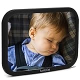 Rücksitzspiegel fürs Baby,Bruchsicherer Auto-Rückspiegel für Babyschale , 360°...
