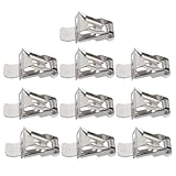 OUNONA 10 Stück Federclips für LED Einbauleuchten Universelle Halteklammern für Paneelleuchten...