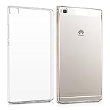 REY Transparent Silikonhülle TPU für Huawei P8, Handyhülle Premium Kratzfest TPU Durchsichtige...