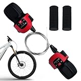 1 Paar Fahrrad-Schalthebel mit 21 Gängen – Fahrrad-Schalthebel | rutschfester Lenkergriff |...