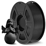 JAYO ABS Filament 1,75mm (Schwarz), 1kg/Spule, ANTI-WARPING/HOCHSCHLAGFESTES/HITZEBESTÄNDIGES,...