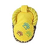 Hundewelpen Kauspielzeug Quietsch Plüsch Sound Niedliches weiches Plüsch Slipper Design Spielzeug...