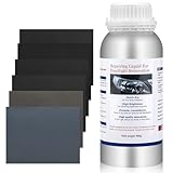Scheinwerfer aufbereitung Set, 800g Auto Scheinwerfer-Reparaturset Politur Set, Scheinwerfer...
