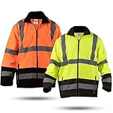 RODOPI SUNRISE-Reflex Softshell Arbeitsjacke Herren und Damen Gr.S-XXXL Reflektor Softshelljacke...