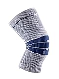 Bauerfeind GenuTrain Kniebandage, gepolsterte Patella-Kniebandage, Unisex, 11041205080003, Titan, 3