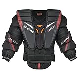 CCM EFlex 7 Goalie Brustpanzer Intermediate, Größe:M, Farbe:schwarz/rot