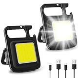 Mini Taschenlampe, Mini Inspektionsleuchten, Mini COB Arbeitsleuchte LED, 2 Stück 1000 Lumen...
